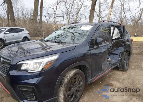 2020 Subaru Forester Sport from USA, damaged, VIN JF2SKARC8LH593863